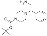 Molecular Structure of 444892-54-0 (T-BUTYL-4-(2-AMINO-1-PHENYLETHYL)PIPERAZINE CARBOXYLATE)